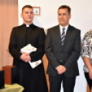 Játszótér átadása és megszentelése a szanyi Szent Anna Katolikus Általános Iskola és Óvoda kisiskolájában   