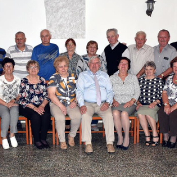 Interfások nyugdíjas találkozója Szanyban.