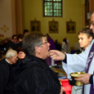 Ács Lajos győri székesegyházi kanonok, nyugalmazott plébános temetése Szanyban