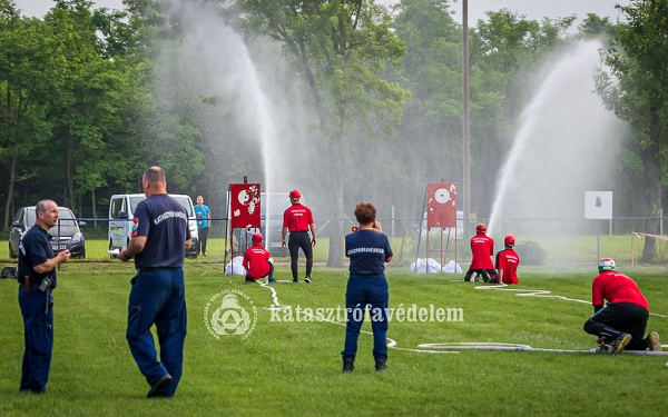 Bágyogszováton versenyeztek a Csornai Járás önkéntes tűzoltói