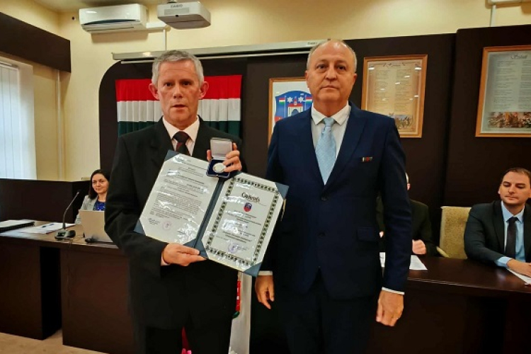 Kitüntették Horváth Istvánt Kapuváron