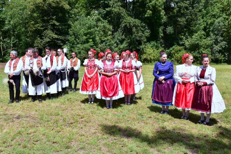 Ünnepi búcsúi szentmise a Szent Anna kápolnánál Szanyban.