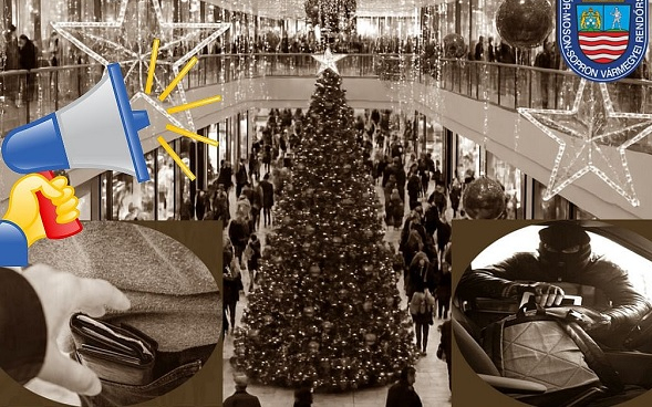 Legyünk óvatosak a zsúfolt bevásárlóközpontokban!