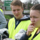 Szemetet szedtek a szilsárkányiak a Föld Napja alkalmából