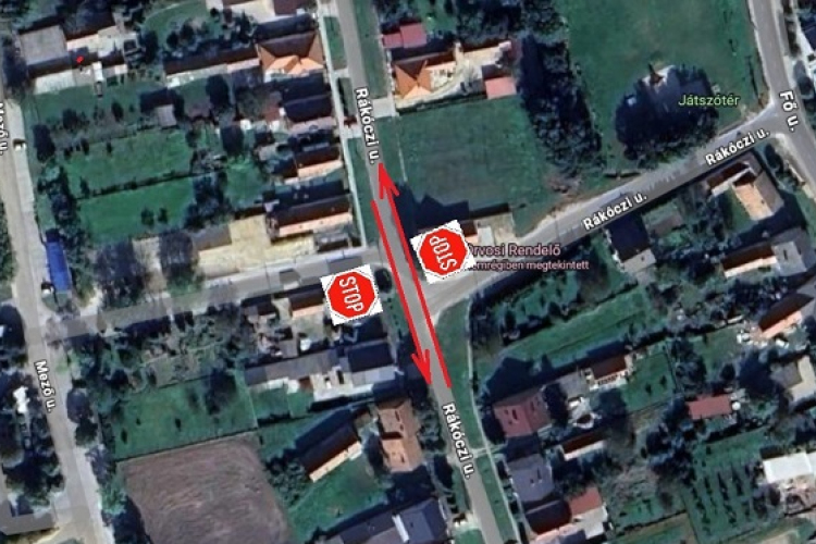 Forgalmi rend változás Veszkényben
