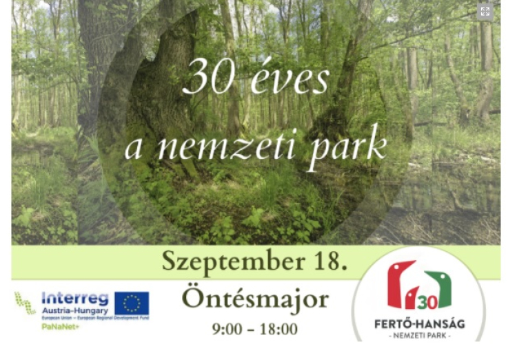 30 éves a Fertő-Hanság Nemzeti Park