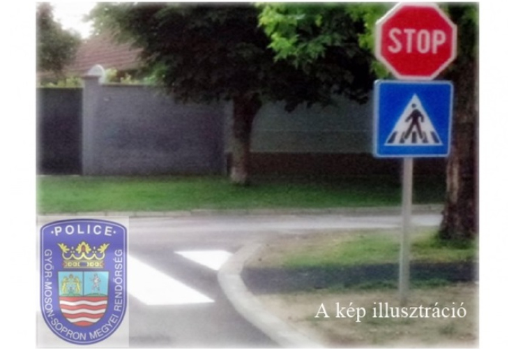 Kerékpáros baleset Kapuváron