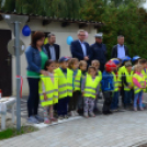 Kresz-Park átadása Szanyban a Kerekerdő Körzeti Óvodában