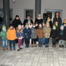 Adventi gyertyagyújtás Szanyban.