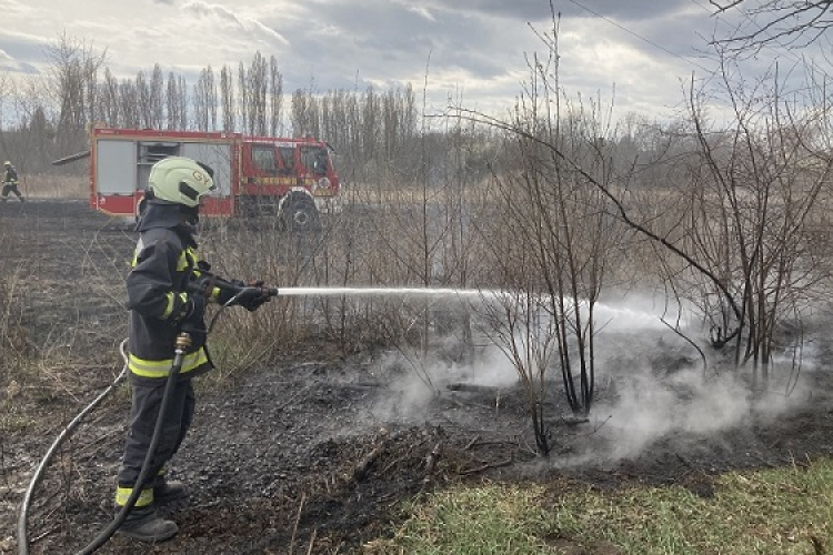 Emelkedik a szabadtéri tüzek száma, figyeljünk környezetünkre!