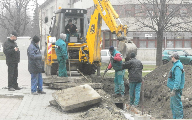 Újra leáll a fűtés Csorna belvárosában