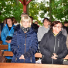 Családi iskolai zarándoklat a szanyi Szent Anna kápolnánál. (2022.09.25.)