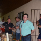 A szanyi öregfiúk elköszöntek Varga Lászlótól