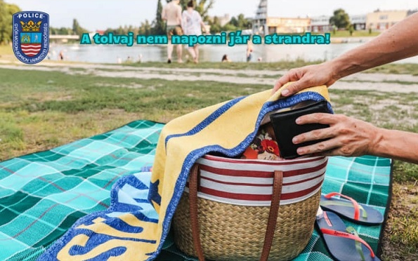 A strandon is fő a biztonság! 