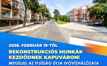 Másfél hónapig forgalomkorlátozásra számíthatnak Kapuváron