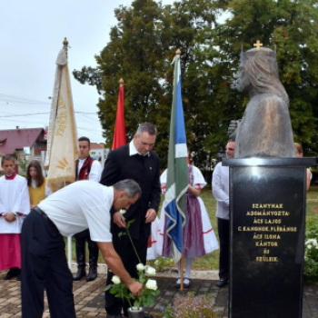 Államalapító Szent István király ünnepe Szanyban.