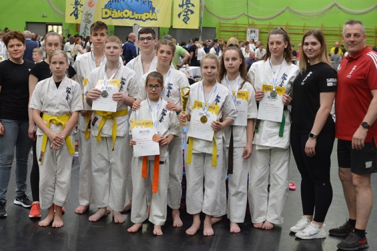 A Castrum 9 versenyzője 7 érmet hozott haza a Diákolimpiáról