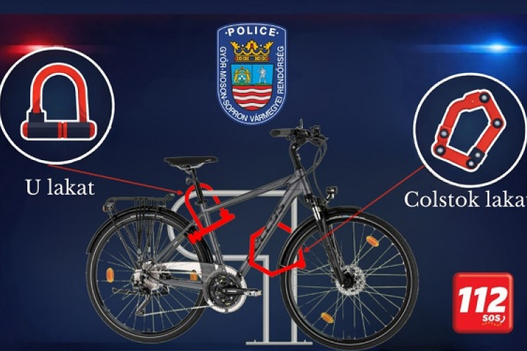 Ne legyen könnyű préda a kerékpárja!