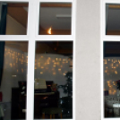 Adventi gyertyagyújtás Szanyban.