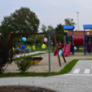 Kresz-Park átadása Szanyban a Kerekerdő Körzeti Óvodában