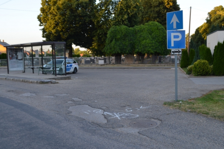 Elütötte a kerékpárost Kapuváron, és elhajtott