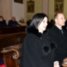 Jubiláló házaspárok ünnepi szentmiséje Szanyban