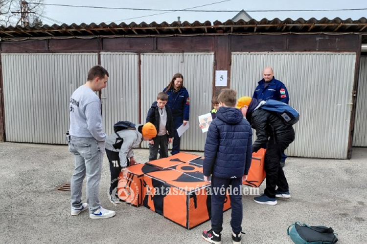 Katasztrófavédelmi ifjúsági verseny Kapuváron