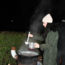 Karácsonyi vásár a szanyi templom melletti vásártéren.