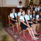 Szany Nagyközségben is megkezdődött az iskolai év Veni Sancte szentmisével a Szent Kereszt megtalálása templomban.