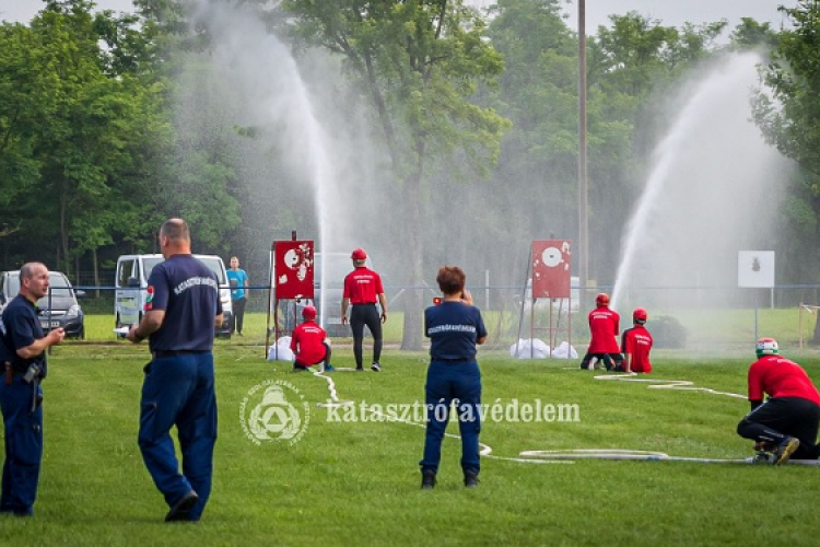 Bágyogszováton versenyeztek a Csornai Járás önkéntes tűzoltói