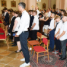 Te Deum hálaadó szentmise, tanévzáró és ballagás a szanyi Szent Anna Katolikus Általános Iskola és Óvodában