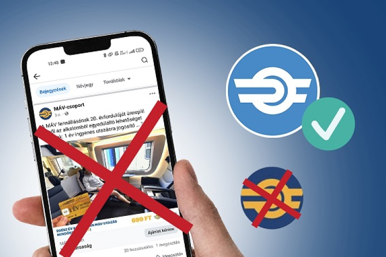 Adathalászok élnek vissza a MÁV-csoport nevével