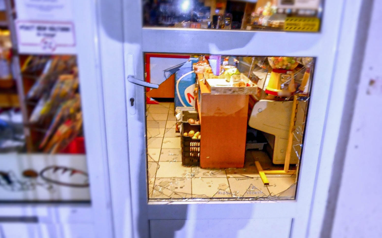 A filmre vett betörés