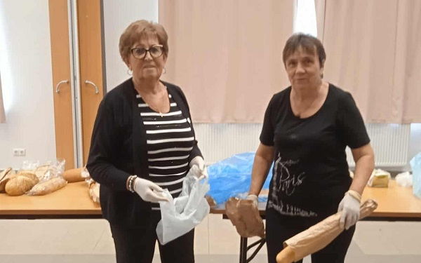 Ingyenes élelmiszer osztás Győrsövényházon