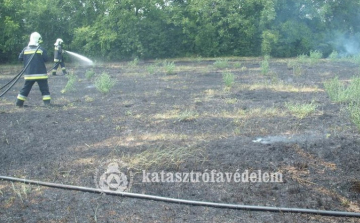 Egyre több munkát adnak a tűzoltóknak a szabadtéren gyulladó tüzek