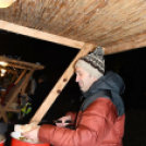 Karácsonyi vásár a szanyi templom melletti vásártéren.