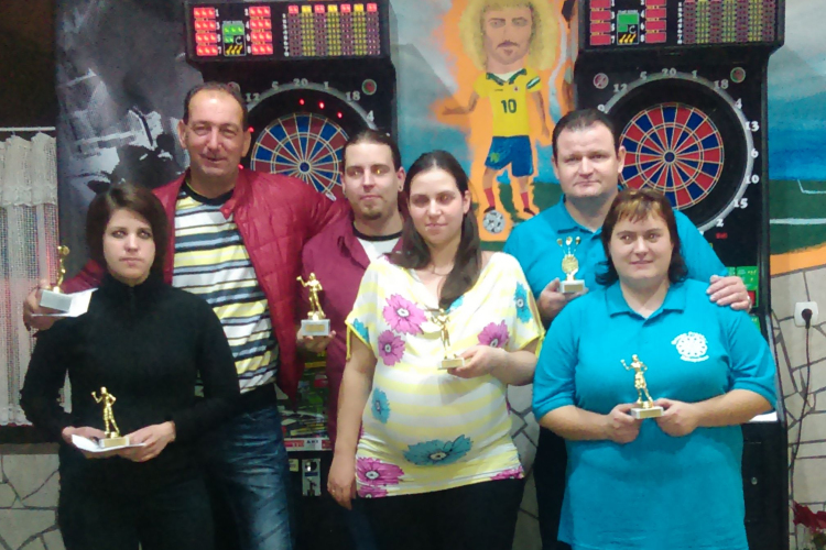 Rekord nevezés volt a csornai darts versenyen