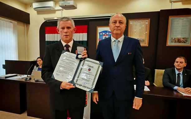 Kitüntették Horváth Istvánt Kapuváron