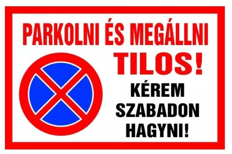 Átmeneti időre lezárták Csornán a temető tűzoltóság melletti parkolóját