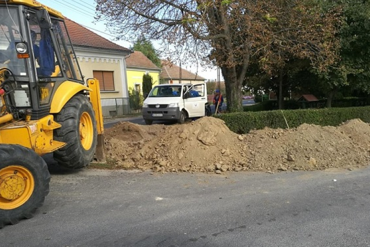Ivóvíz vezetéket újítottak fel Beledben