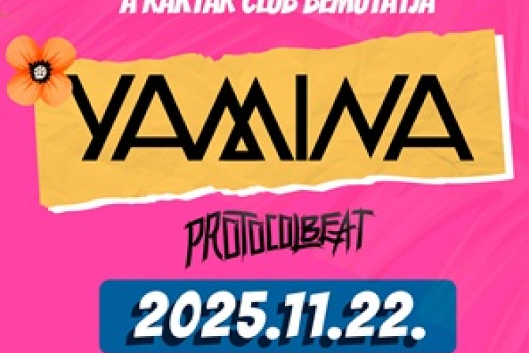 Yamina a Raktár clubban