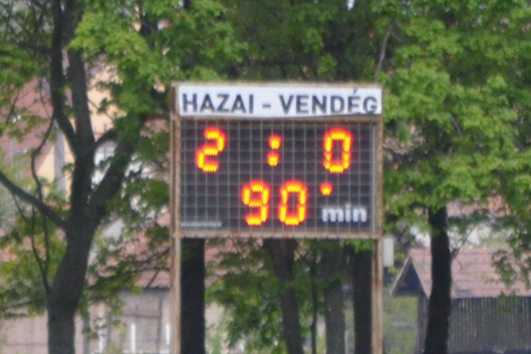 Szany-Hegykő 2:0 (0:0) megyei II. o. bajnoki labdarúgó mérkőzés