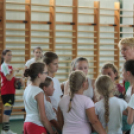 Egykori világválogatott tartott edzést a bősárkányi kézilabdás utánpótlásnak