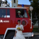 Tűzoltós esküvő Szanyban