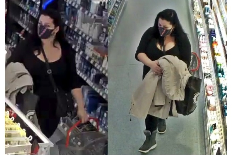 Illatszereket lopott az ismeretlen nő