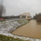 Ismét árvíz a Rába folyó mentén