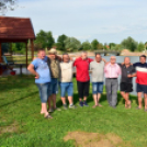 Sárzóparti parti Szanyban az öregfiúkkal.