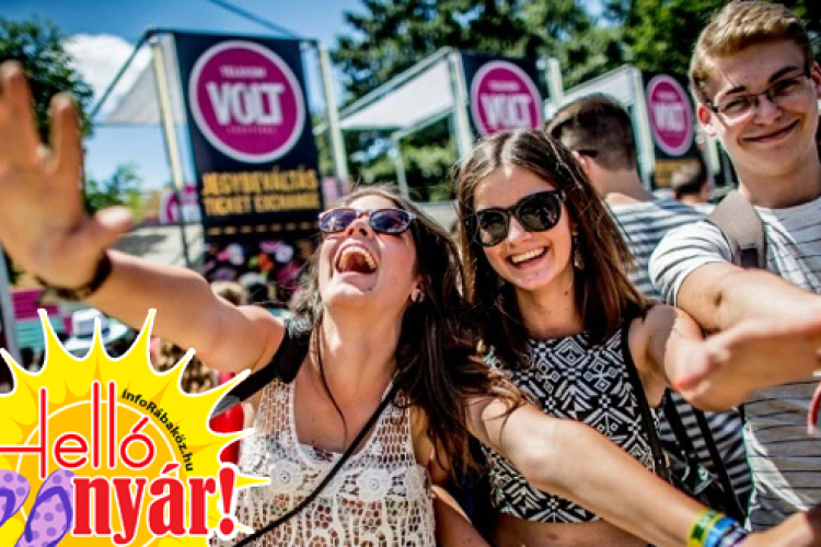 Helló NYÁR! Utazz vonattal a VOLT Fesztiválra!