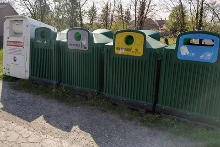 A szemetet mindig a megfelelő helyre helyezzük el!