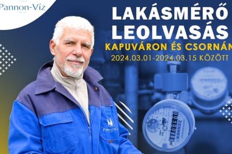 A Pannon-Víz hírei Csorna és Kapuvár környékén